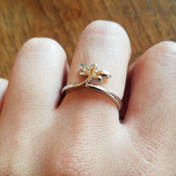 NWOT Sterling Silver Dragonfly Ring - Picture 6 of 8